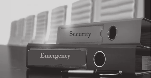 Security and emergency plans