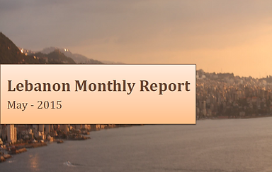 Official launch - Lebanon Monthly Report