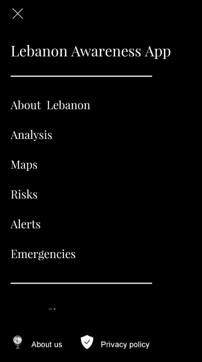 Lebanon Awareness App